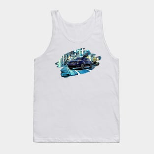 Juke R Tokyo Night Print Tank Top